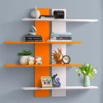 Modern Wooden Wall Shelf