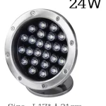 RGB 24W Under water Light