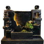 Crystal Flow Waterfall Fountain